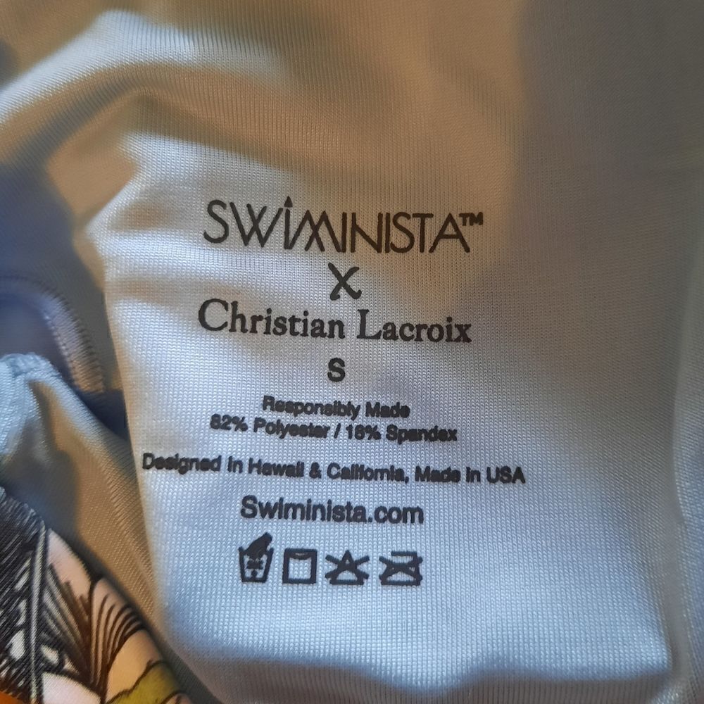 CHRISTIAN LACROIX X SWIMINISTA Swim Top So FEMININE - Picture 5 of 9